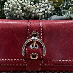 Coach Red Wallet
